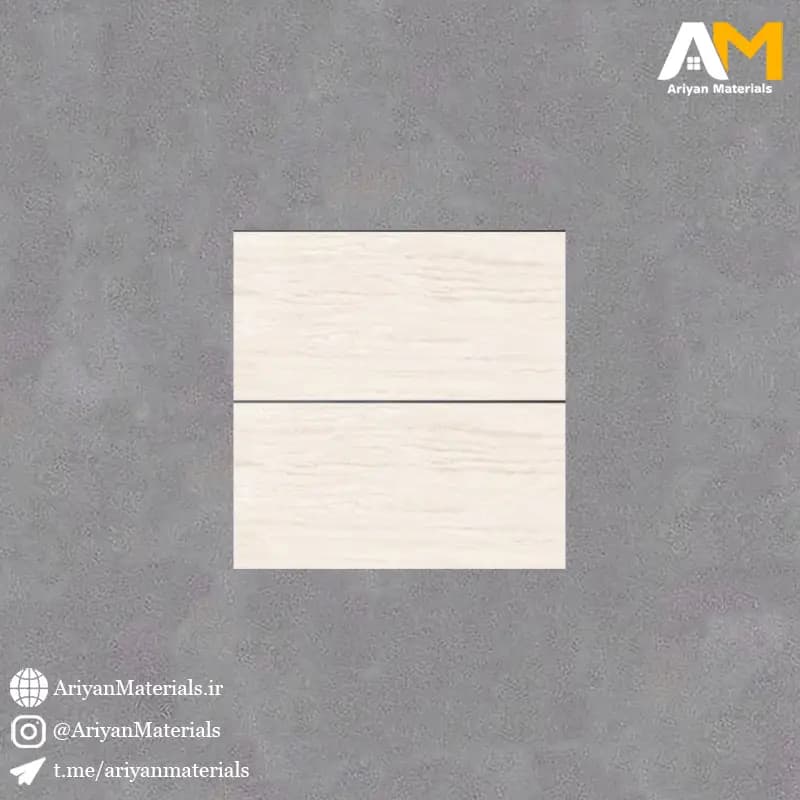 سرامیک دیواری طرح تراورتن صدفی