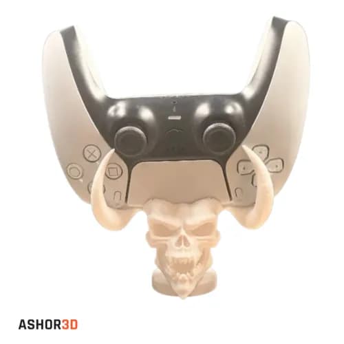 استند دسته بازی PS5 طرح Devil | پایه نگهدارنده Ashor3D — تصویر ۲