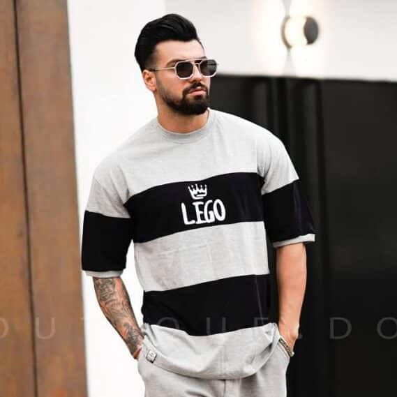 تیشرت رینگر طوسی LEGO