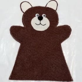 عروسک دستی خرس