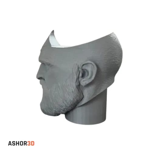 استند دسته بازی PS5 طرح Kratos | پایه نگهدارنده FDM — تصویر ۲