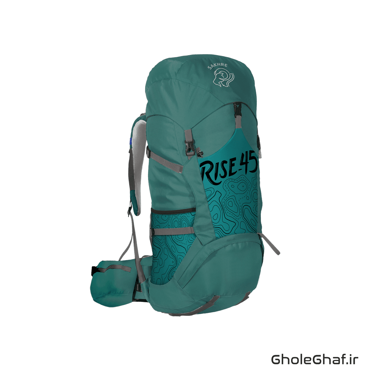 کوله پشتی کوهنوردی صخره مدل رایز 45 — تصویر ۶