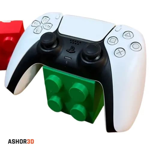 استند دسته بازی PS5 طرح LEGO | پایه نگهدارنده Ashor3D