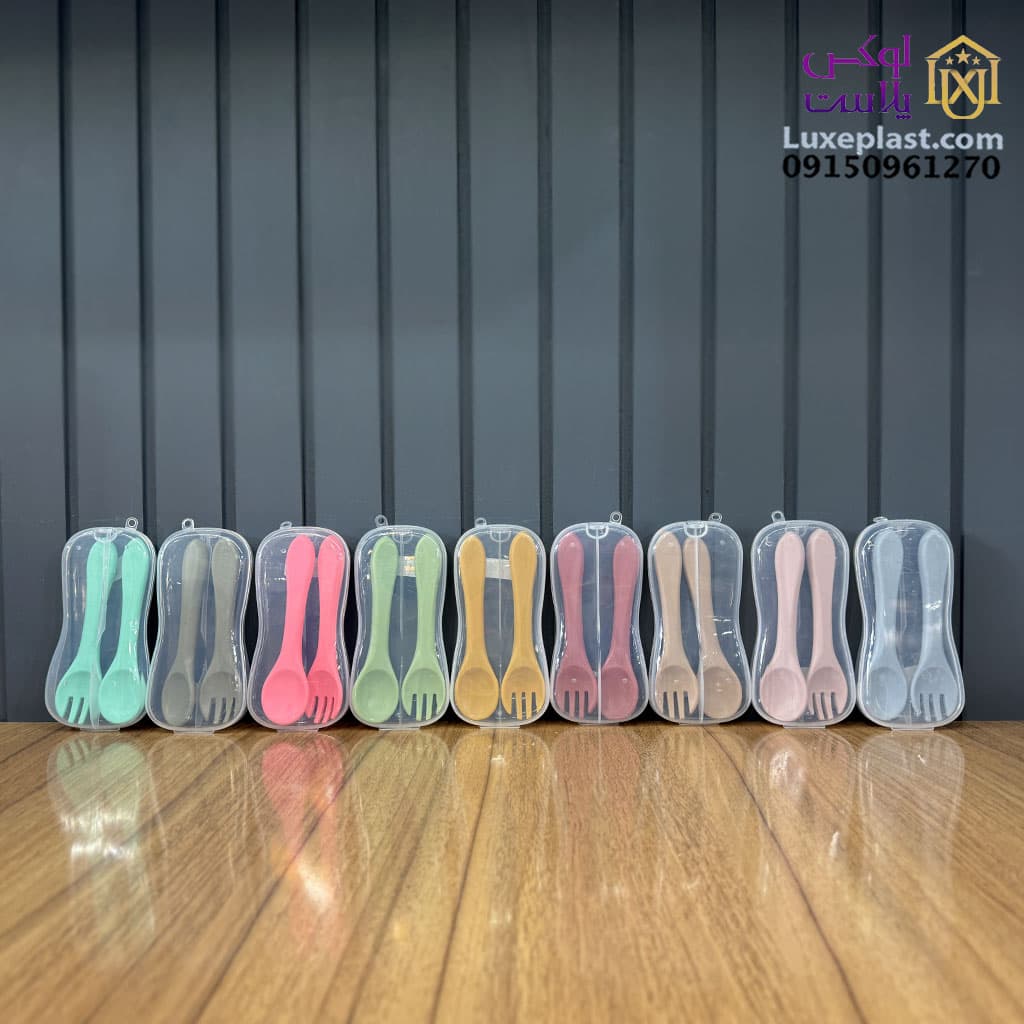 قاشق چنگال کودک جعبه دار کد 3710 — تصویر ۶