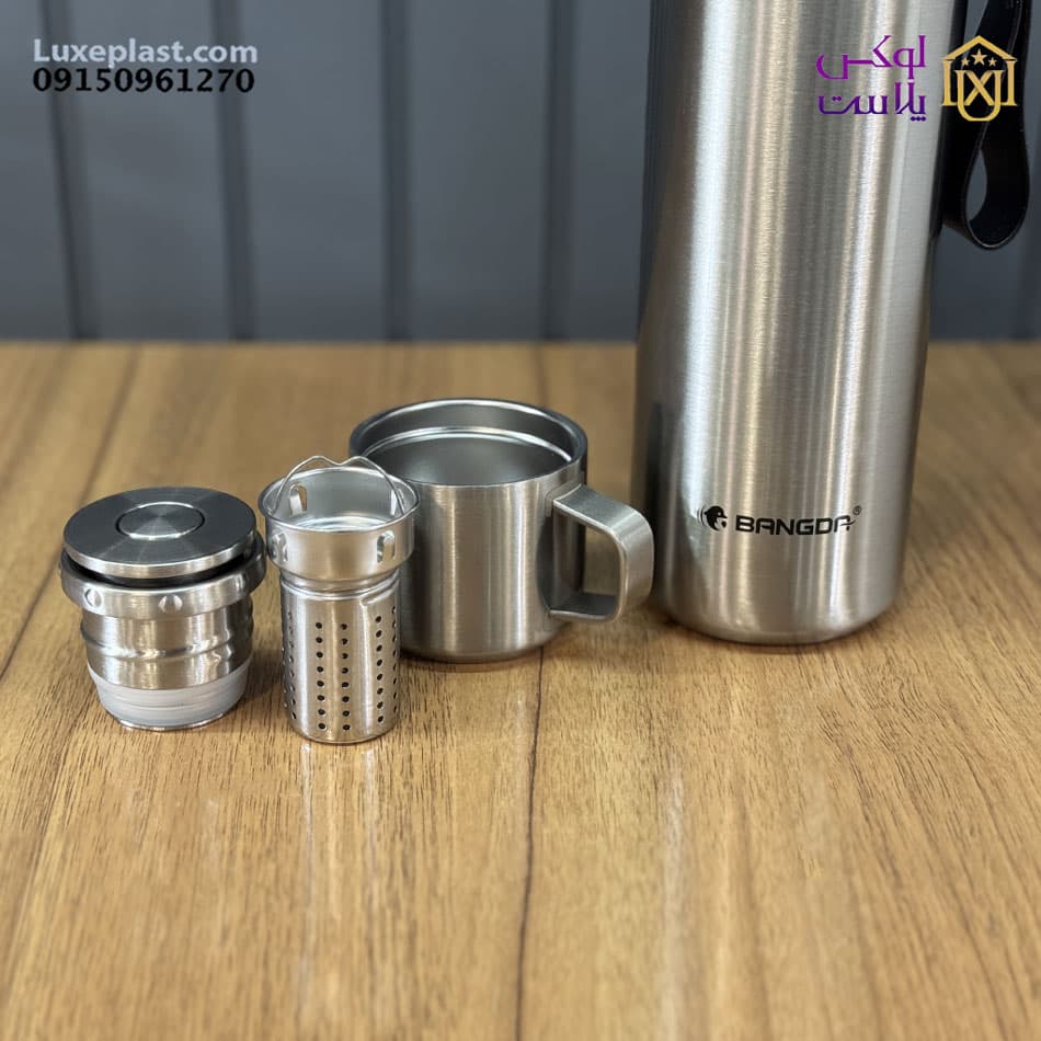 فلاسک 750 میل درب استیل کد 937 — تصویر ۴
