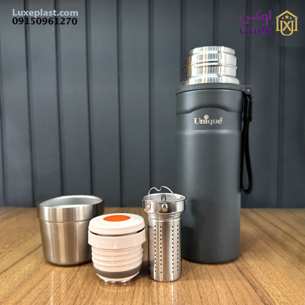 فلاسک 600 میل قلمی کوهی 1861 — تصویر ۴