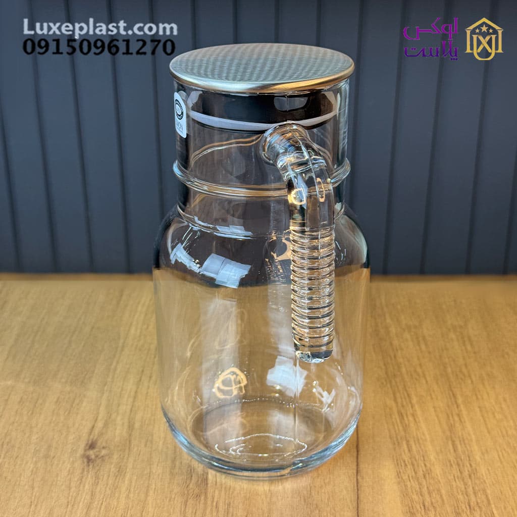پارچ 1 لیتر درب استیل لیمون کد 2349 — تصویر ۳