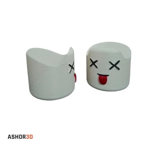 استند دسته بازی PS5 / Xbox طرح Marshmallow | Ashor3D — تصویر ۳