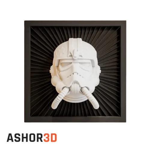 دکوری سه بعدی TIE Pilot طرح استار ورز | Ashor3D