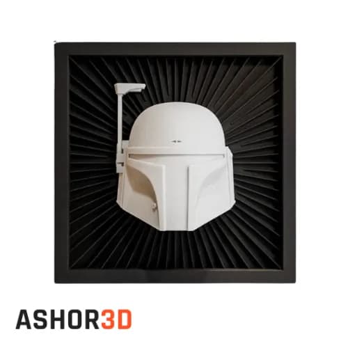 دکوری سه بعدی Boba Fett از Star Wars | Ashor3D — تصویر ۲