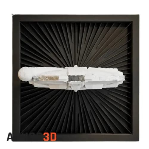 دکوری سه بعدی Millennium Falcon سفینه هزاره فالکون