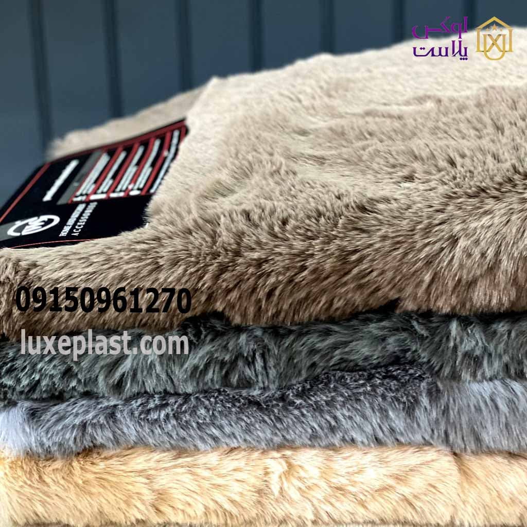 پادری خز وارداتی با ابعاد 50 در 80 سانت کد 117 — تصویر ۲