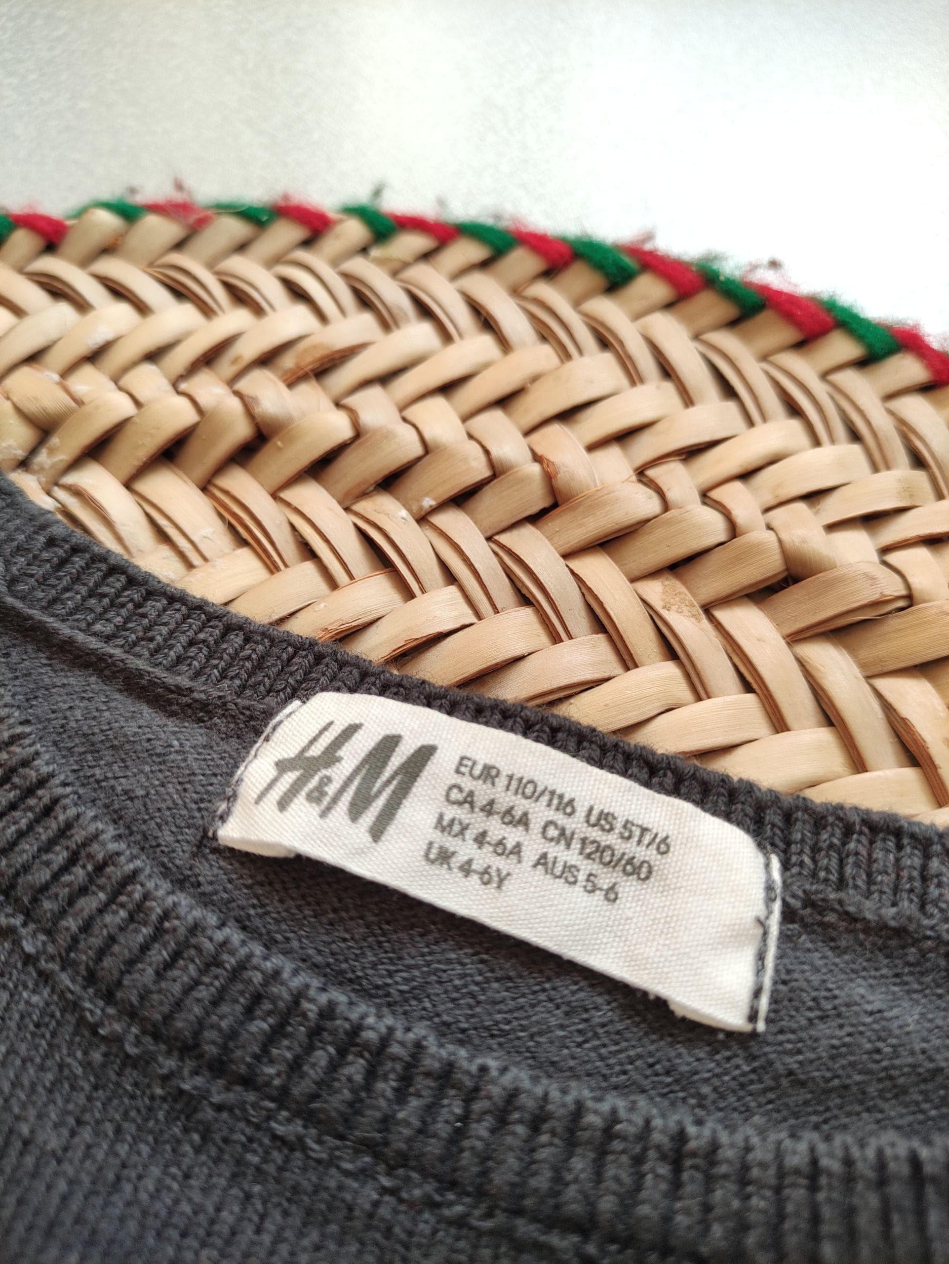بافت زغالی h&m — تصویر ۳