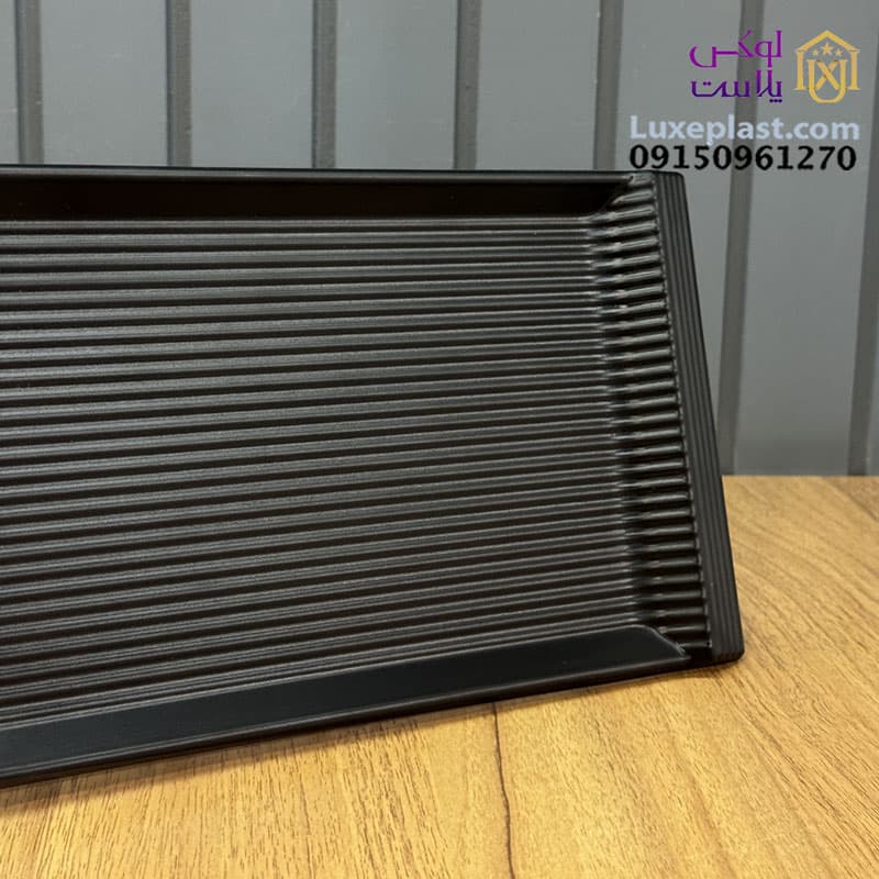 سینی ملامین شیاردار لیمون کد 2337 — تصویر ۴