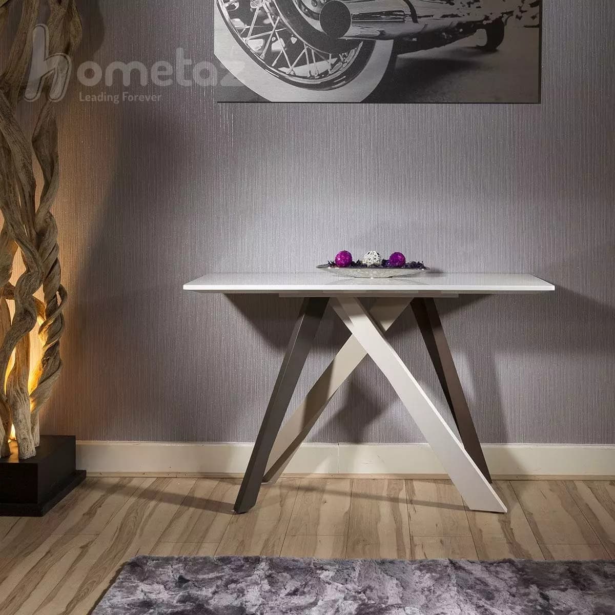 میز کنسول پایه ام دی اف و صفحه mdf ساده مدل ht2172 — تصویر ۲