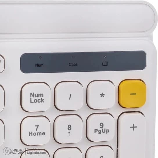 کیبورد و ماوس بی سیم گیمینگ Logikey KM336G — تصویر ۱۱