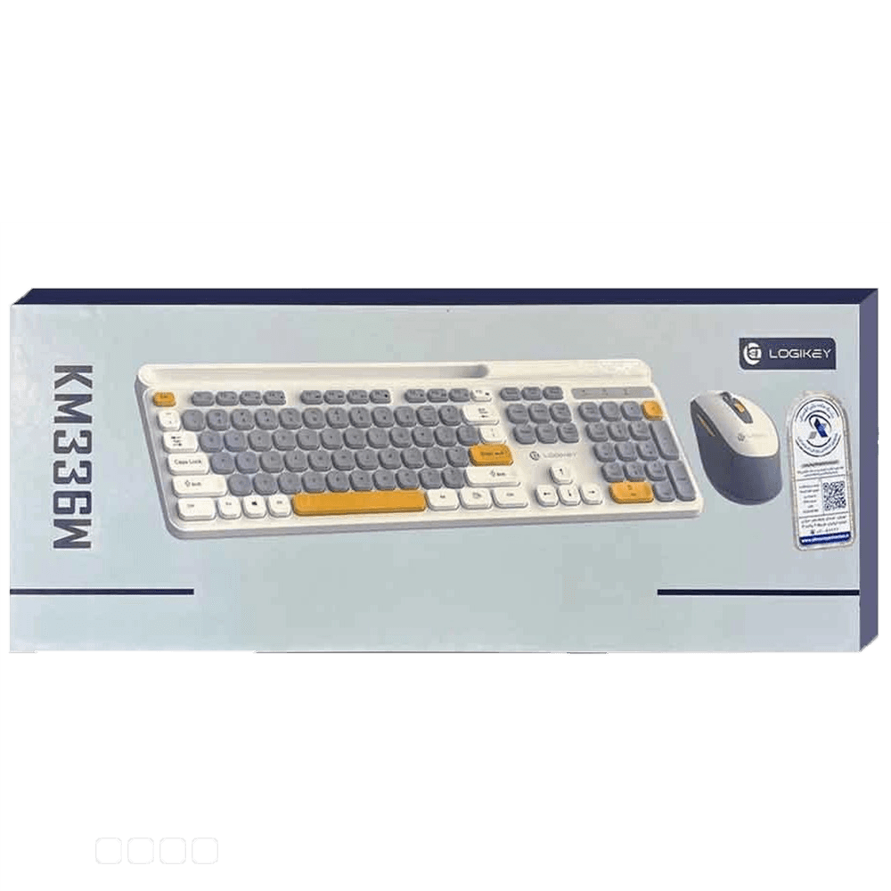 کیبورد و ماوس بی سیم گیمینگ Logikey KM336G — تصویر ۶