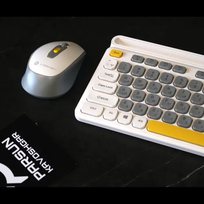 کیبورد و ماوس بی سیم گیمینگ Logikey KM336G — تصویر ۹