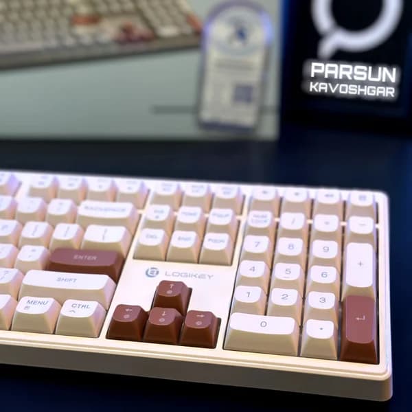 کیبورد با سیم گیمینگ Logikey K330C — تصویر ۹