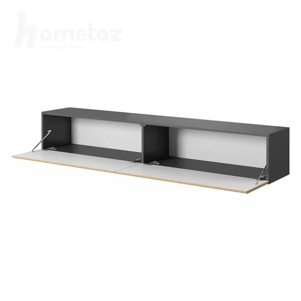 میز تلویزیون ام دی اف طرح چوب دیواری 2 کمد مدل ht2117 — تصویر ۶