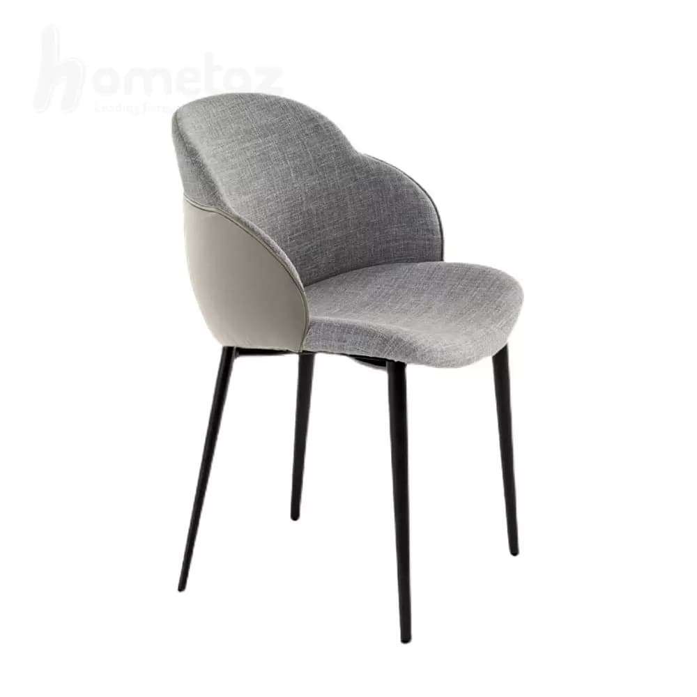 صندلی نهار خوری پایه فلزی (آهن) مشکی مدل ht2096 — تصویر ۵