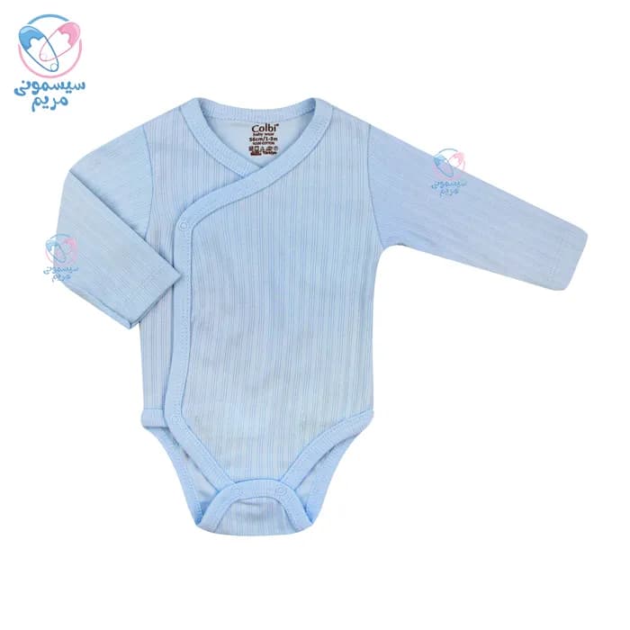بادی آستین بلند دکمه دار کلبی Colbi 536467 — تصویر ۳