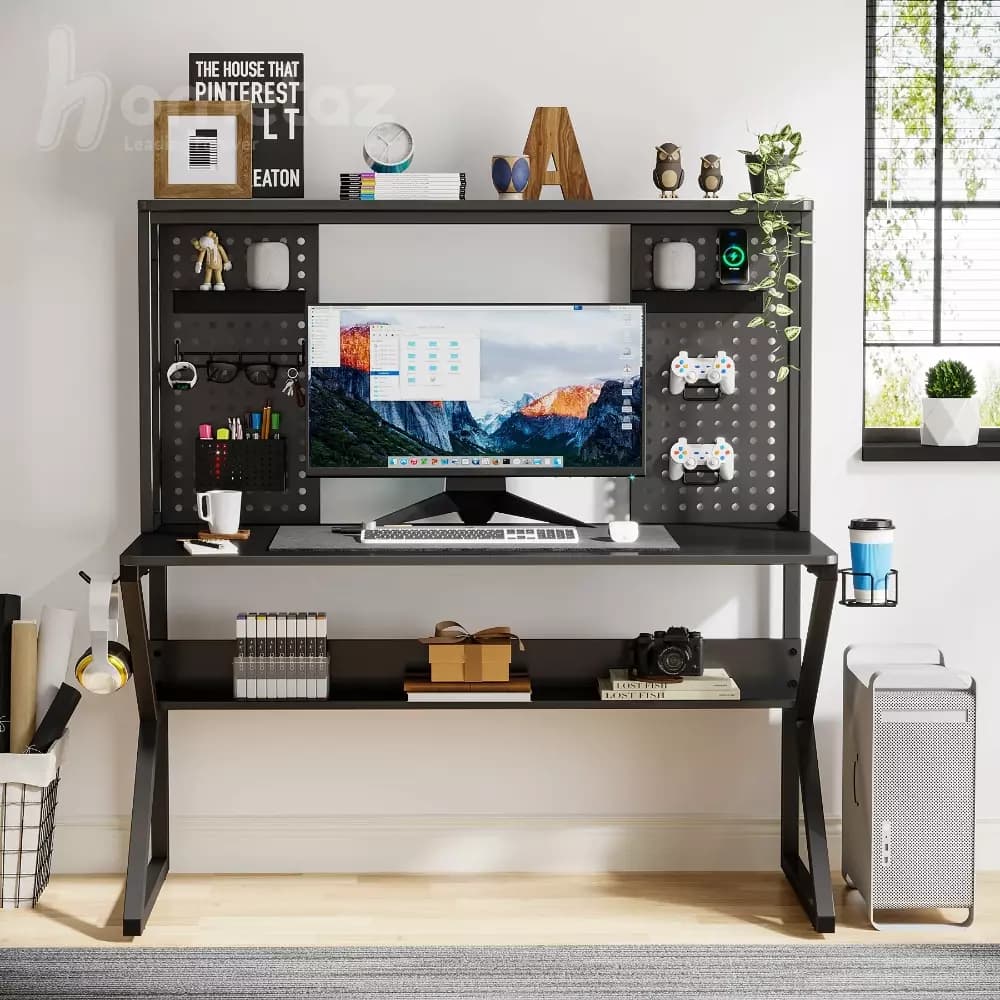 میز گیمینگ پایه فلزی خفن مدل ht1890 — تصویر ۴