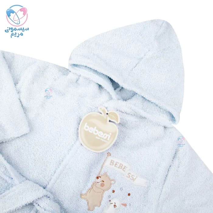 ست حوله سه تیکه ببسی خرس و خرگوش Bebessi 4227 — تصویر ۲