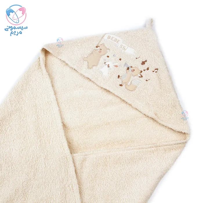 ست حوله سه تیکه ببسی خرس و خرگوش Bebessi 4227 — تصویر ۷