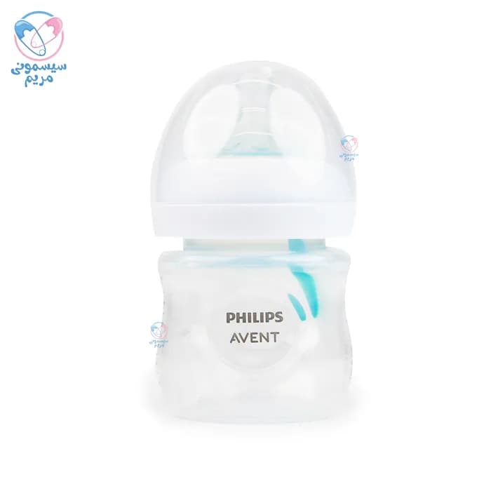 شیشه شیر سوپاپ دار ضد چکه نچرال 125 میل فیلیپس اونت Philips Avent