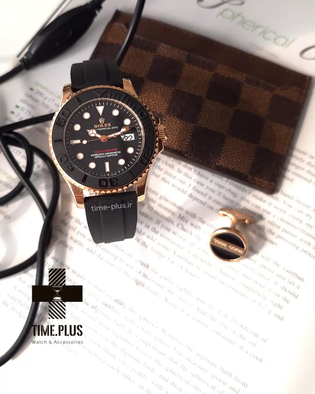 ساعت مچی مردانه رولکس yacht master — تصویر ۵