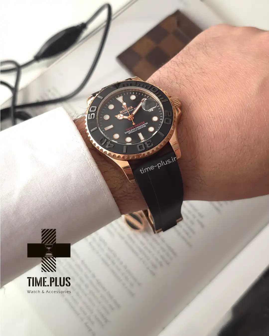 ساعت مچی مردانه رولکس yacht master — تصویر ۷
