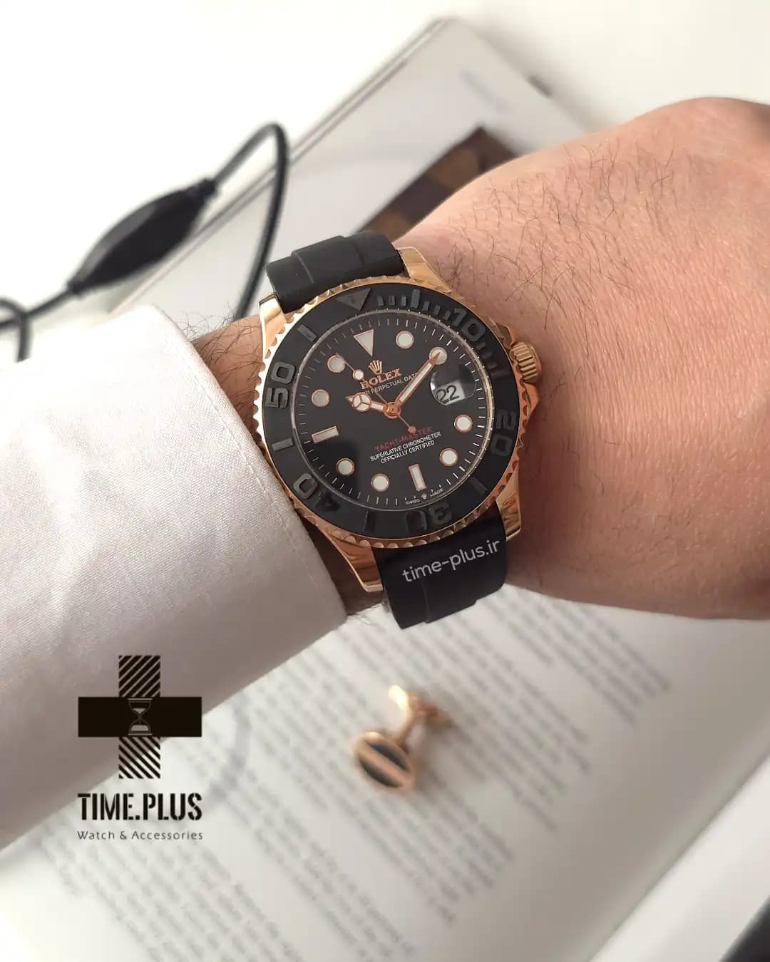 ساعت مچی مردانه رولکس yacht master — تصویر ۶