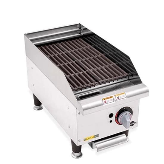 گریل ذغالی ۳۰ سانتی متر مکث سیلور Maxsilver — تصویر ۲