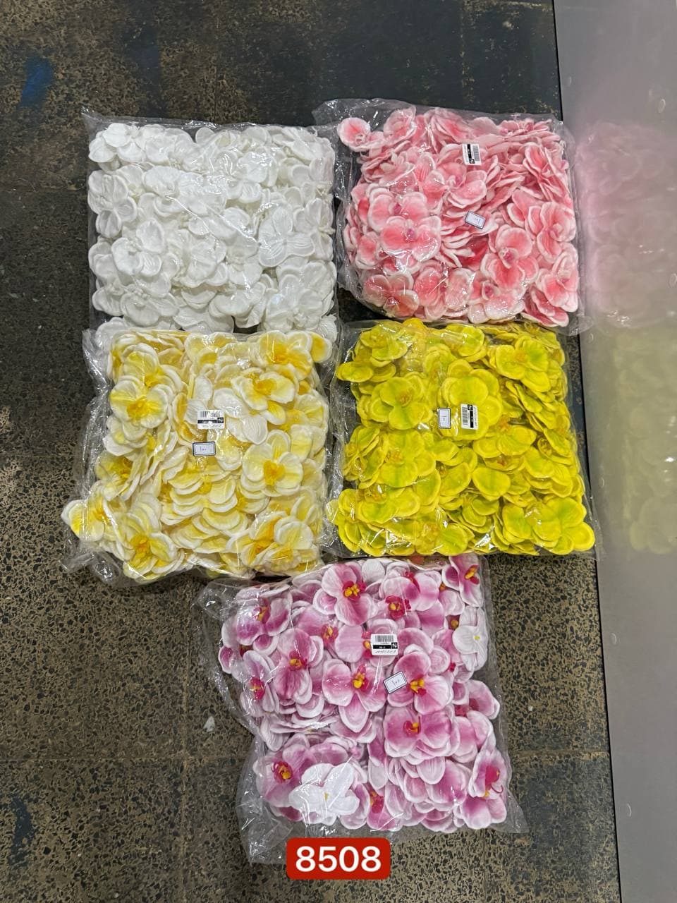 سرگل ارکیده فومی ( پک 100تایی )