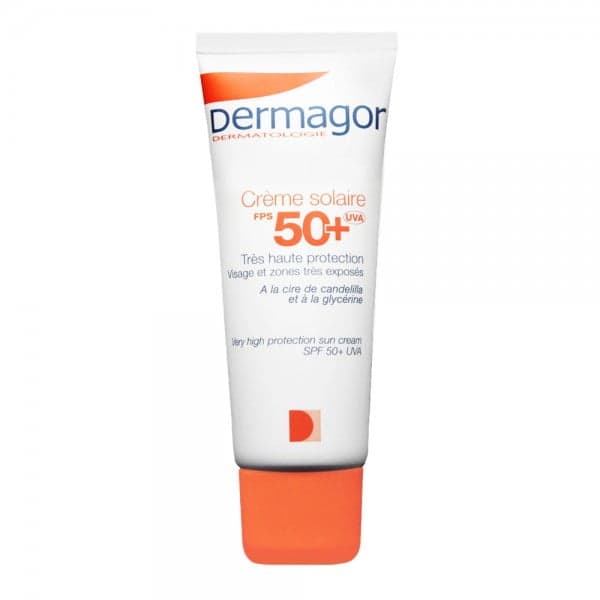 ضد آفتاب بی‌رنگ SPF50 درماگور حجم 40 میلی لیتر