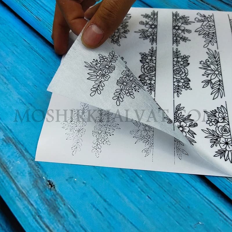 برچسب انتقال طرح گلدوزی کد1 — تصویر ۴