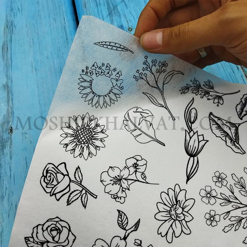 برچسب انتقال طرح گلدوزی کد3 — تصویر ۴