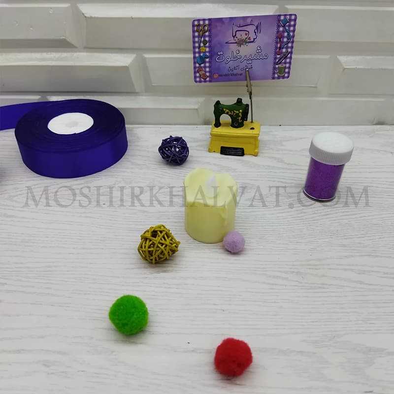 شمع استوانه ای ال ای دی — تصویر ۳