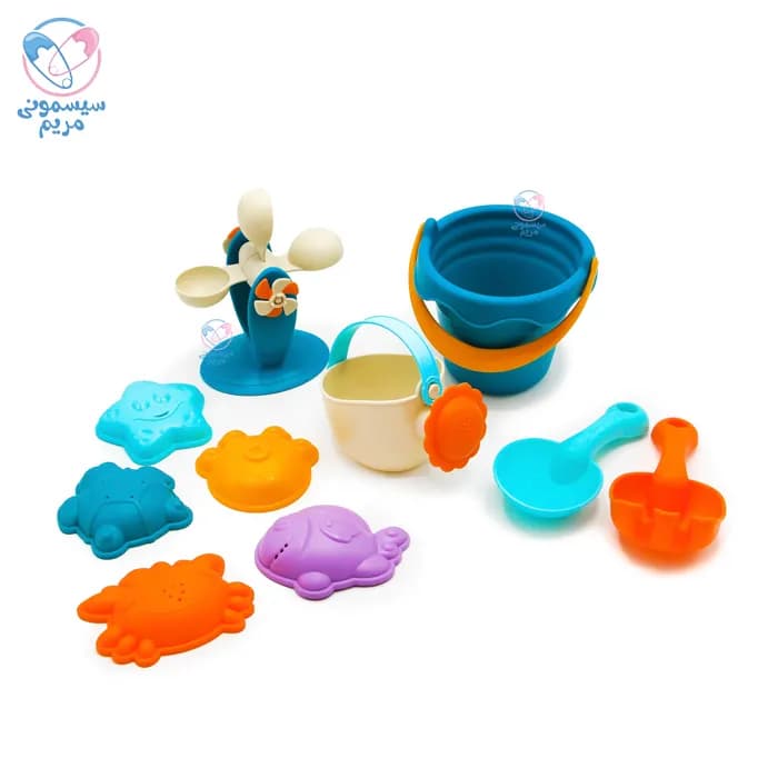سطل شن بازی سیلیکونی توری هانگر Huanger 0215