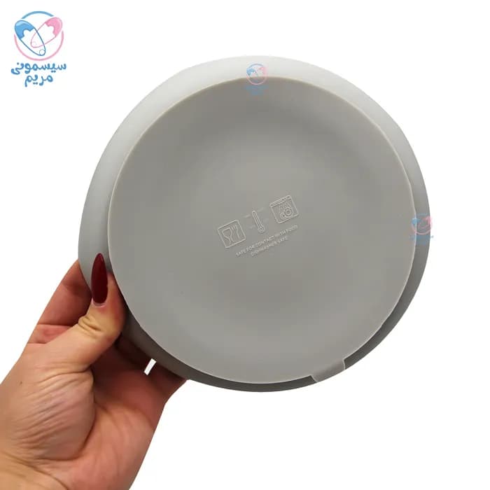 ست ظرف غذا 6 تیکه مقسم سیلیکونی چسبان وی شاین WeShine — تصویر ۳