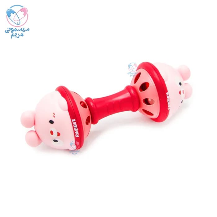 جغجغه دمبلی دو طرفه لیتل تین لوک Little tin lok 1163 — تصویر ۲