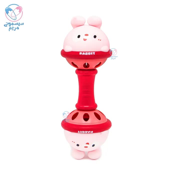 جغجغه دمبلی دو طرفه لیتل تین لوک Little tin lok 1163