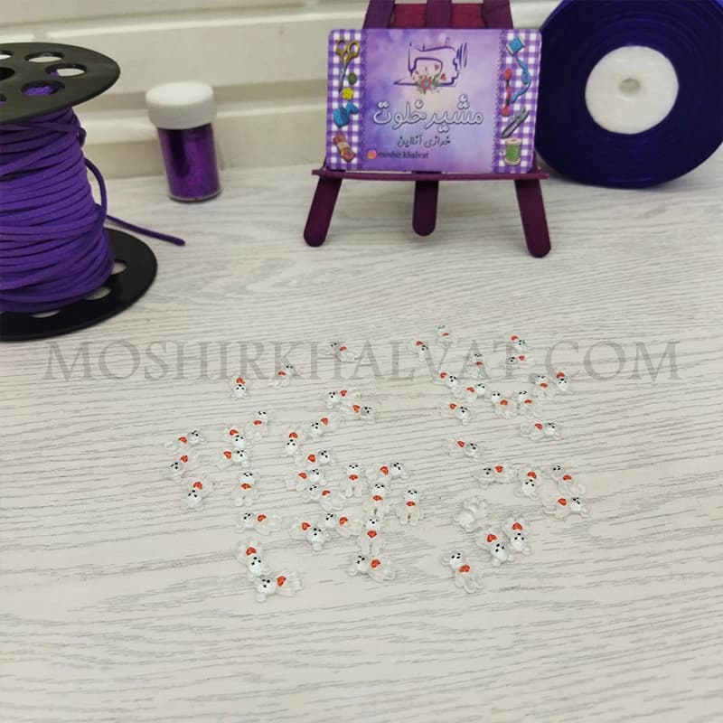 پیکسل شیشه ای مدل خرس بسته 10 عددی — تصویر ۳