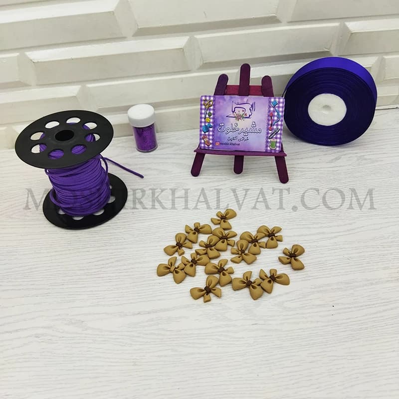 پیکسل خمیری مدل پاپیون بسته 10 عددی — تصویر ۳