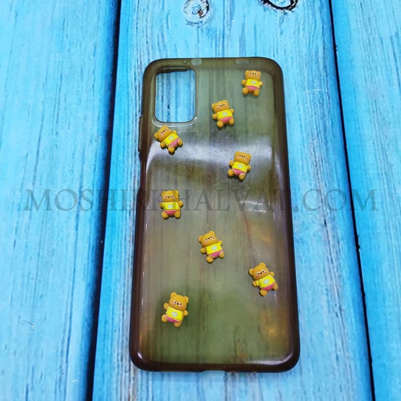 پیکسل شیشه ای مدل خرس قهوه ای بسته 10 عددی — تصویر ۴