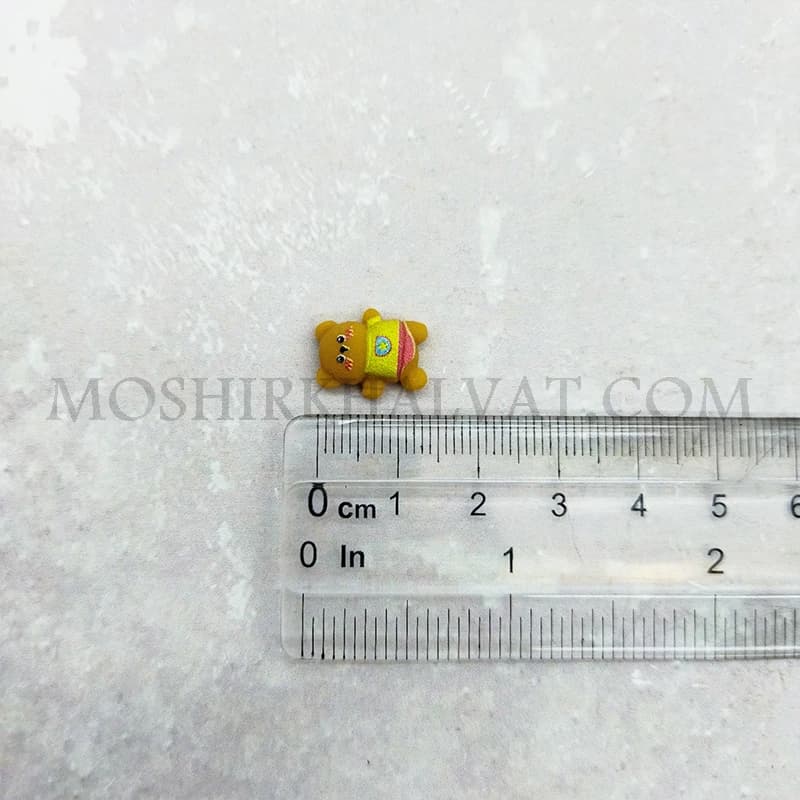 پیکسل شیشه ای مدل خرس قهوه ای بسته 10 عددی — تصویر ۵