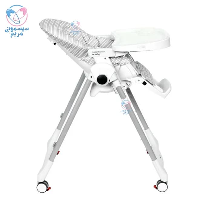 صندلی غذا پگ پرگو Peg Perego Prima Pappa Follow Me Liner Grey — تصویر ۵