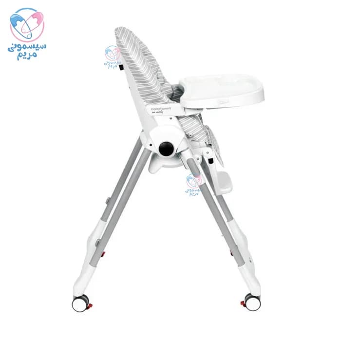 صندلی غذا پگ پرگو Peg Perego Prima Pappa Follow Me Liner Grey — تصویر ۴