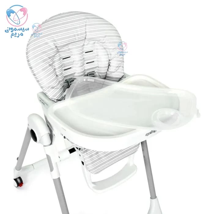 صندلی غذا پگ پرگو Peg Perego Prima Pappa Follow Me Liner Grey — تصویر ۶